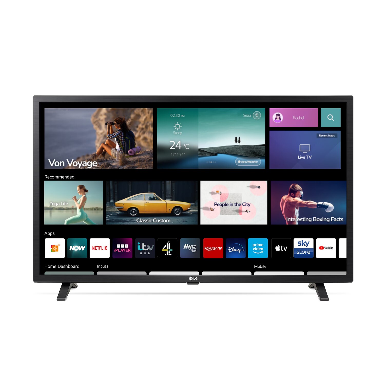 TV LG 32LQ63006LA.AEU 32" (81 cm, LED, HD, HDR10 Pro, Smart TV, DVB-T2/S2)-1