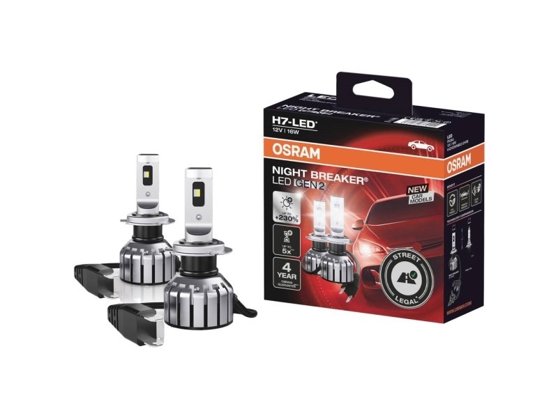 Osram Led HL H7 Nowe Homologacja Gen 2-0