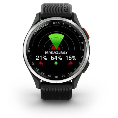 Pametni sat GARMIN Approach S44 Silver Black, 010-03009-00-1