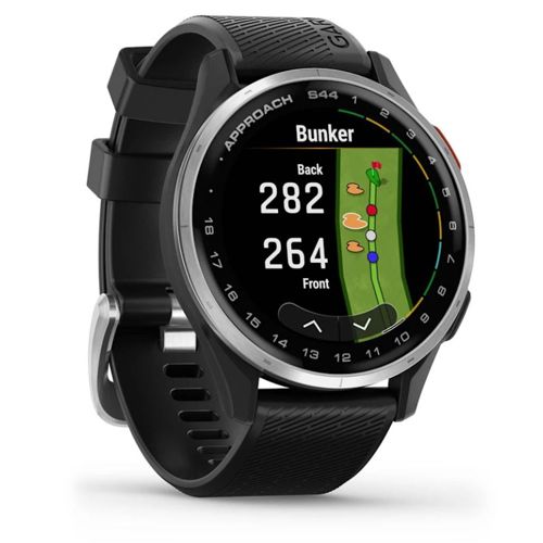 Pametni sat GARMIN Approach S44 Silver Black, 010-03009-00-2