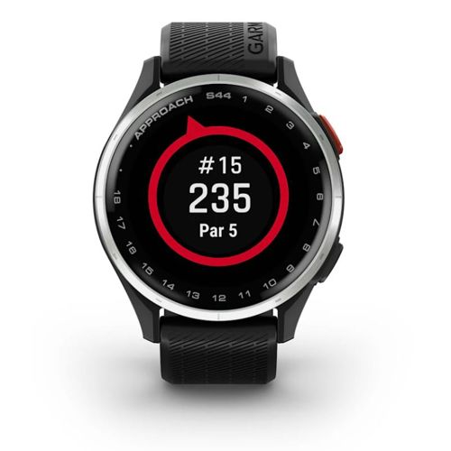 Pametni sat GARMIN Approach S44 Silver Black, 010-03009-00-3