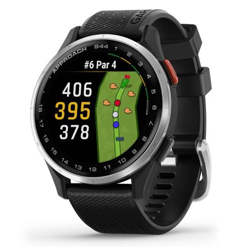 Pametni sat GARMIN Approach S44 Silver Black, 010-03009-00-0