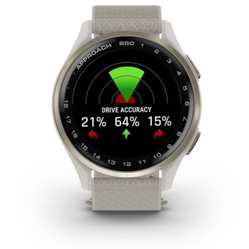Pametni sat GARMIN Approach S50 Cream Gold, 010-03010-01-1