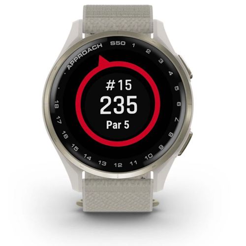 Pametni sat GARMIN Approach S50 Cream Gold, 010-03010-01-3