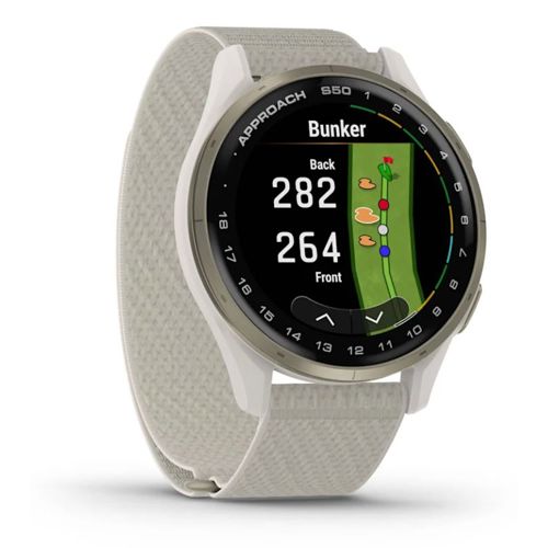 Pametni sat GARMIN Approach S50 Cream Gold, 010-03010-01-2