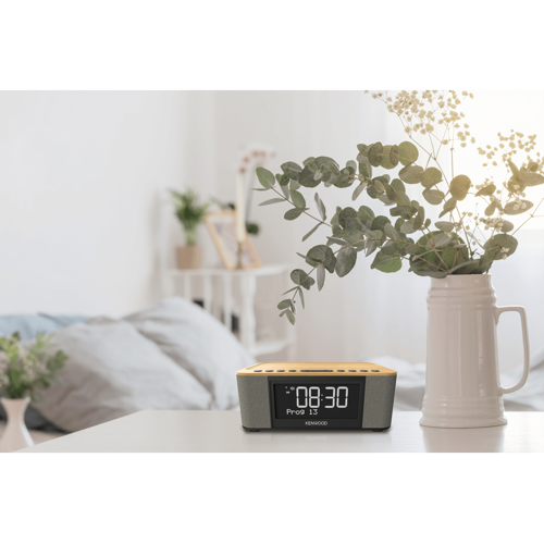 Radio budilica KENWOOD CR-ST40DAB-B (LED zaslon, DAB+, FM, Bluetooth, USB) boja drva-6