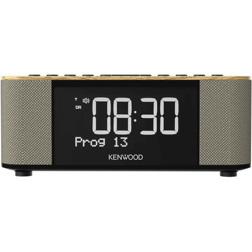 Radio budilica KENWOOD CR-ST40DAB-B (LED zaslon, DAB+, FM, Bluetooth, USB) boja drva-0