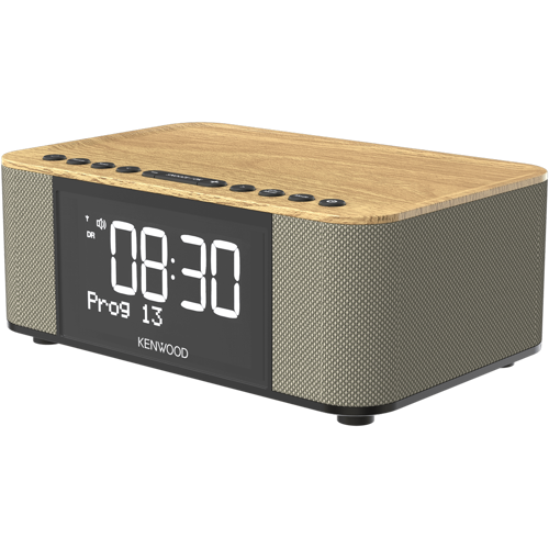 Radio budilica KENWOOD CR-ST40DAB-B (LED zaslon, DAB+, FM, Bluetooth, USB) boja drva-3