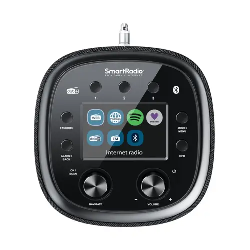 Radio prijemnik KENWOOD CR-ST500S-B (DAB+, FM, WiFi, Bluetooth) crni-4