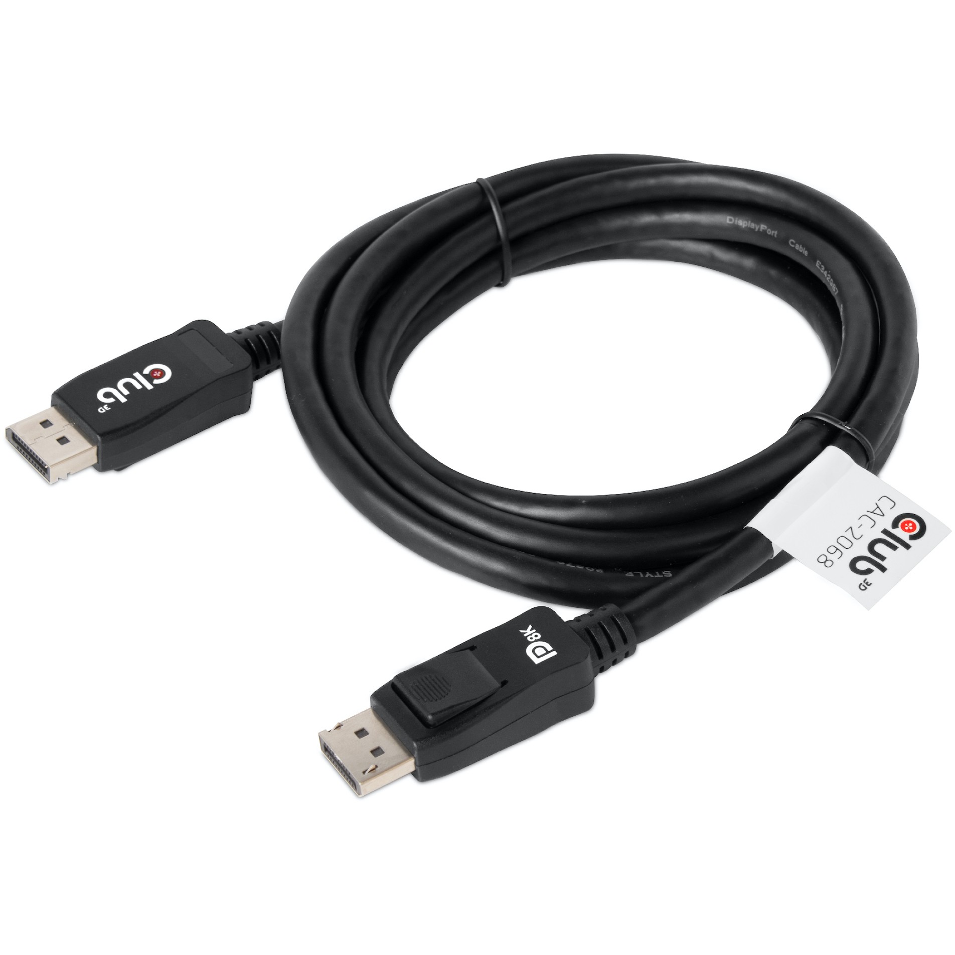 Kabel Club3D CAC-2068 DisplayPort™ 1.4 HBR3, 2 m, VESA CERTIFIED-2
