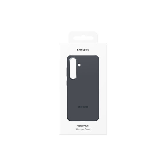 Maska za mobitel SAMSUNG GALAXY S25, EF-PS931CBEGWW, Silicone, crna-7