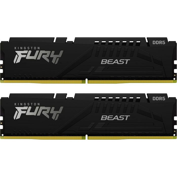 RAM memorija KINGSTON Fury Beast KF556C40BBK2-32 (DDR5, 32GB 2x16, 5600MHz)-0
