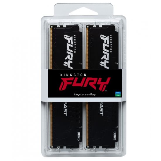 RAM memorija KINGSTON Fury Beast KF556C40BBK2-32 (DDR5, 32GB 2x16, 5600MHz)-2