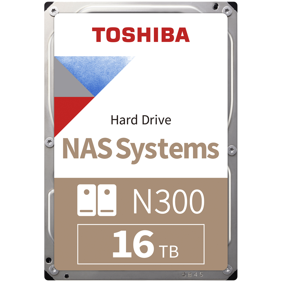 Tvrdi disk TOSHIBA N300 HDWG51GUZSVA (16tb, 3.5", 7200rpm, 512mb cache, cmr)