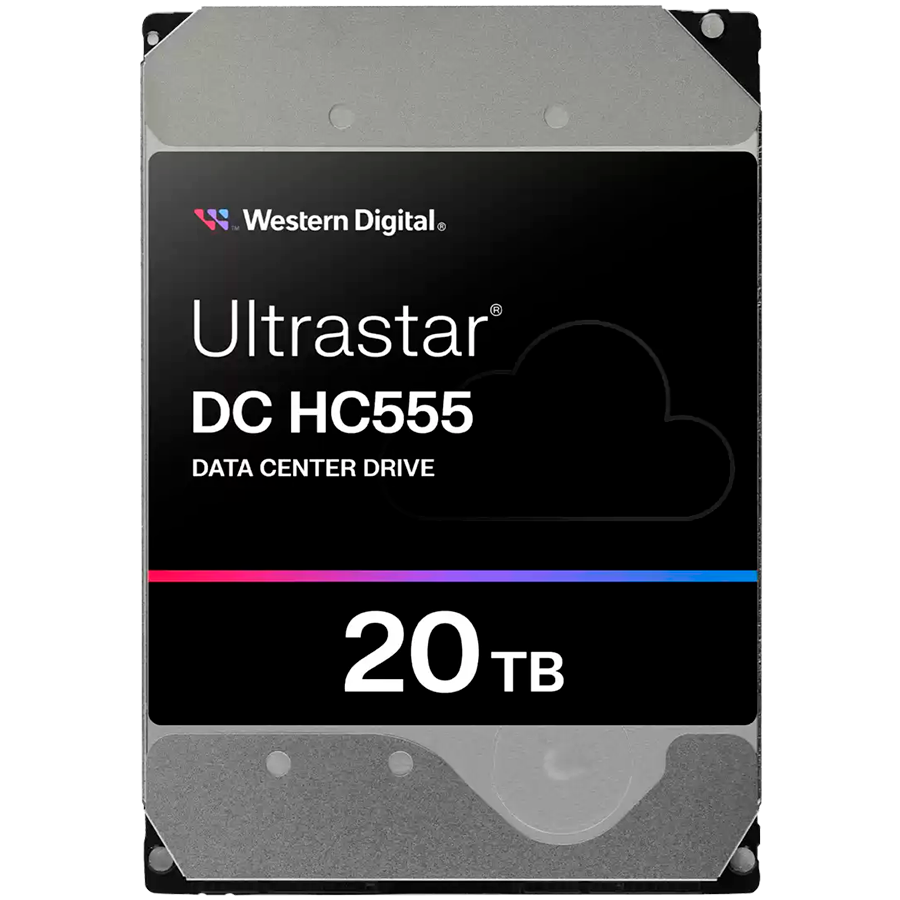 Server tvrdi disk WESTERN DIGITAL Ultrastar DC HC555 WUH722020CL5204 (3.5", 20tb, 512mb, 7200rpm, sas 12gb/s)-0