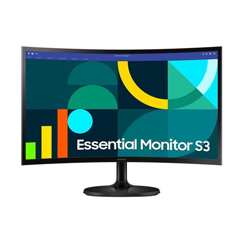 Monitor SAMSUNG LS27D366GAUXEN 27'' 100Hz (VA panel, 1920x1080, Zakrivljeni, Crna)-0