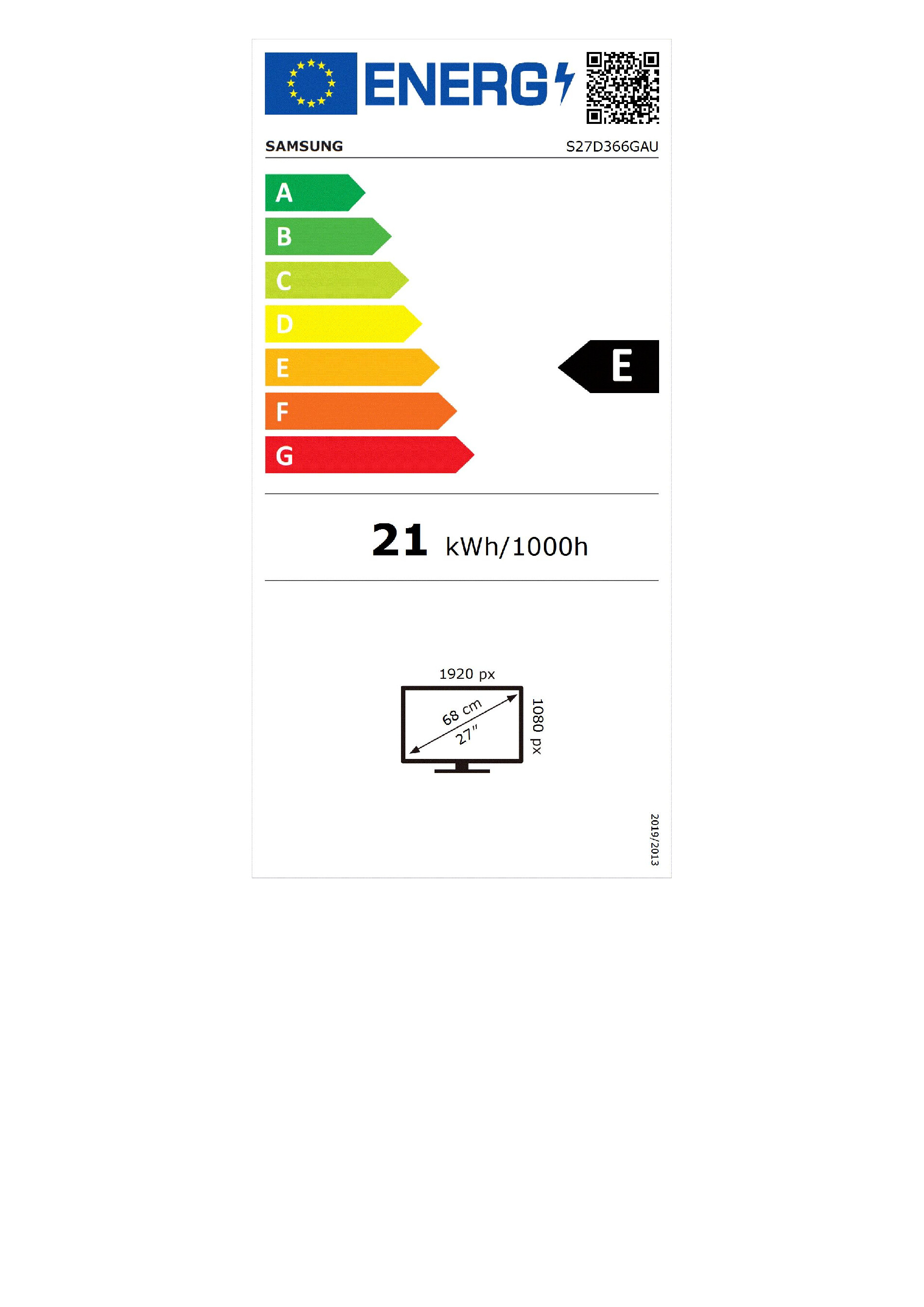 Monitor SAMSUNG LS27D366GAUXEN 27'' 100Hz (VA panel, 1920x1080, Zakrivljeni, Crna)-7