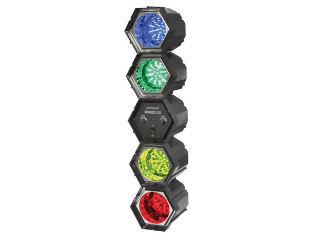 Disko svijetlo modularno HQ POWER VDLL4RL2- 4 x 47 LEDs, raznobojno-3