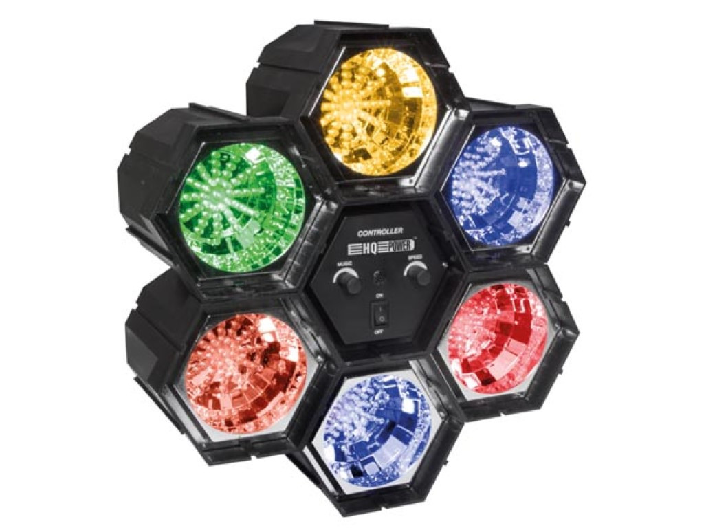 Disko svijetlo modularno HQ POWER VDLL6RL2– 6 x 47 LEDs, raznobojno-8