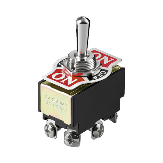 Prekidač Goobay MS 310 (dupli, nepovratni, 6A 250V)-0