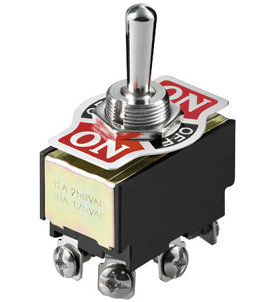 Prekidač Goobay MS 310 (dupli, nepovratni, 6A 250V)-6