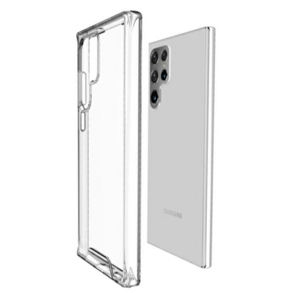 Zaštitna maska MAX MOBILE za Samsung Galaxy S25 Ultra prozirna