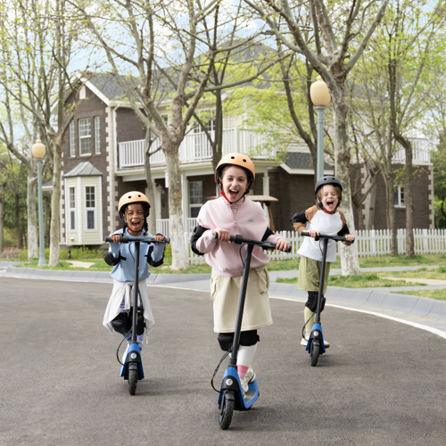 Dječji električni romobil SEGWAY KickScooter C2 Lite plavi (7", nazivna snaga 120w, max brzina do 16km/h, domet do 14 km, nosivost 50 kg)-7