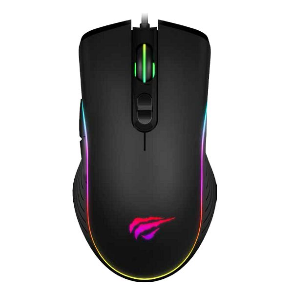 Miš HAVIT GAMENOTE HV-MS1006 (RGB osvjetljenje, 4 brzine, USB, 7 funkcionalnih tipki, 1.5m kabel)-0