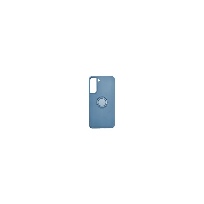 Maska za mobitel SAMSUNG GALAXY S22 PLUS SILICONE ELEGANTE RING blue-1