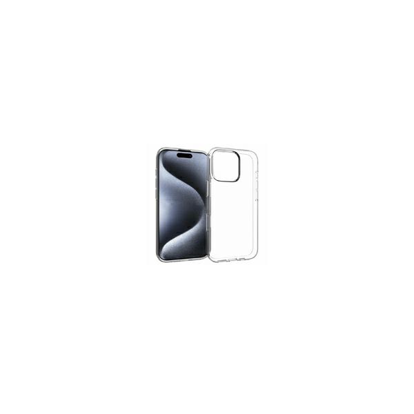 Maska za telefon MAX MOBILE MM TPU iPhone 16 PRO - ULTRA SLIM (prozirna, silikonska, ultra tanka, štiti od udaraca, nečistoće i ogrebotina)-1