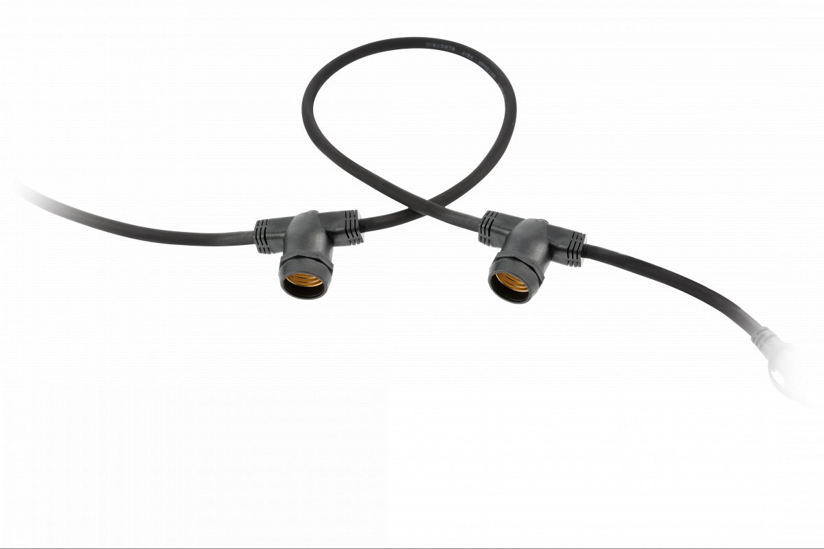 Rasvjetni lanac GTV GIRLANDA (10x E27, IP44, 7.5m)-0