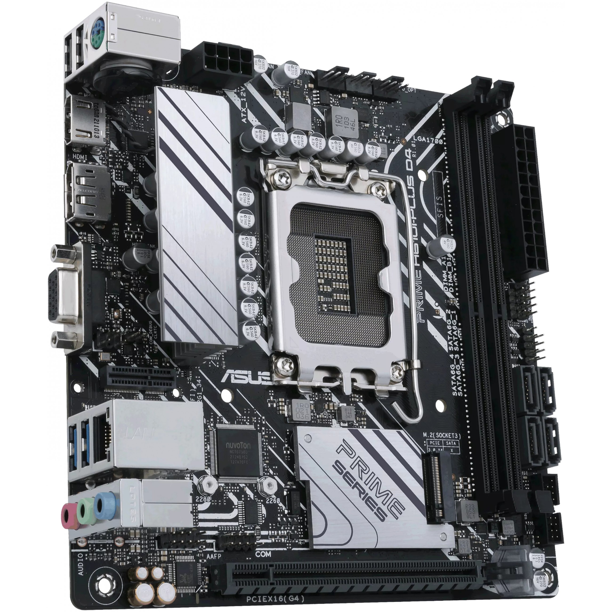 Matična ploča ASUS PRIME H610I-PLUS D4-CSM (mini ITX, LGA1700 Socket, H610)-9