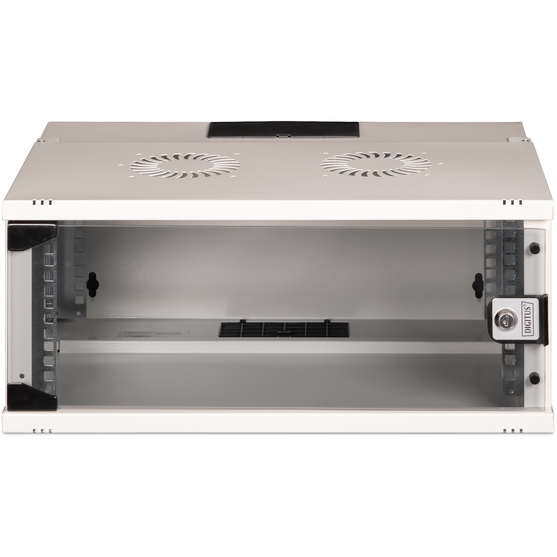 Ormar Digitus SOHO PRO Series (540x400 mm, 4U, staklena vrata, pasivna ventilacija, nosivost 60 kg)-11