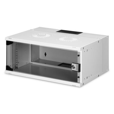 Ormar Digitus SOHO PRO Series (540x400 mm, 4U, staklena vrata, pasivna ventilacija, nosivost 60 kg)-2