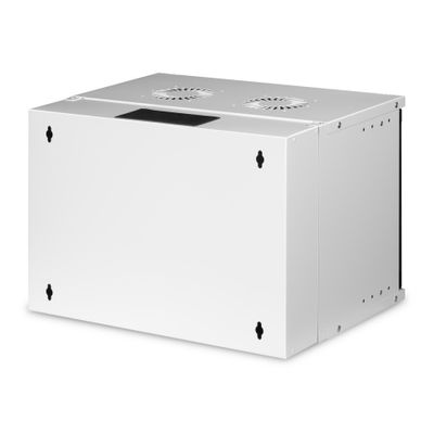 Zidni ormar 19" 7U DIGITUS DN-49202 (SOHO Pro, 540 x 400 mm, staklena vrata, siva boja)-1