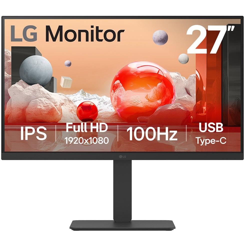 Monitor LG 27BA750-B (27 inča, 1920 x 1080, IPS, 99% sRGB, HDMI, DisplayPort, USB-C)-9