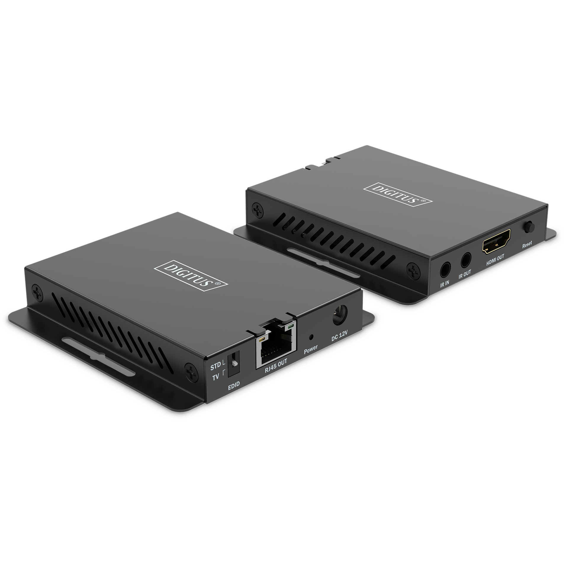 Switch DIGITUS HDMI Extender Set (4K, 120 Hz, metalno kućište)-1