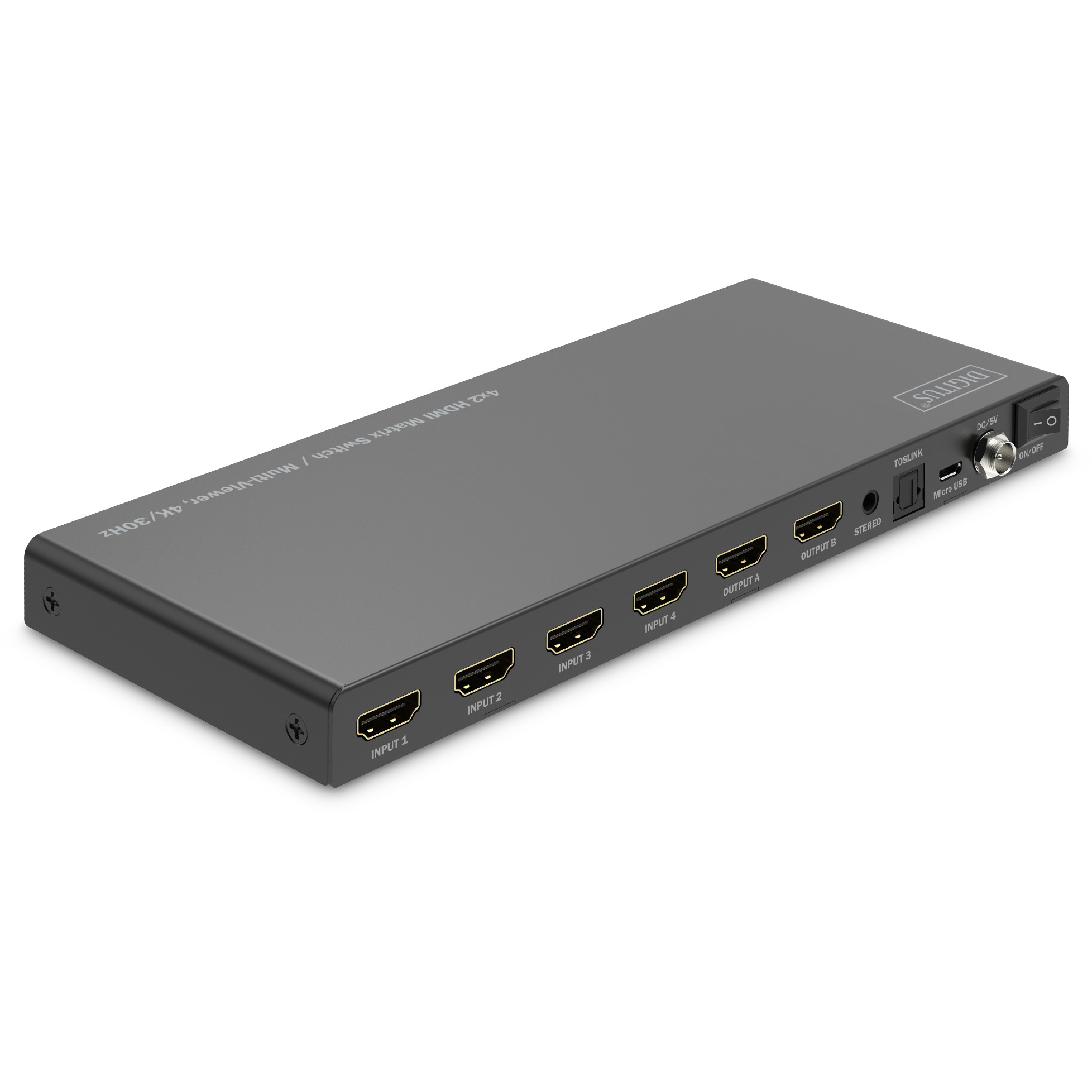 Switch DIGITUS HDMI Matrix / Multi-Viewer 4K-2