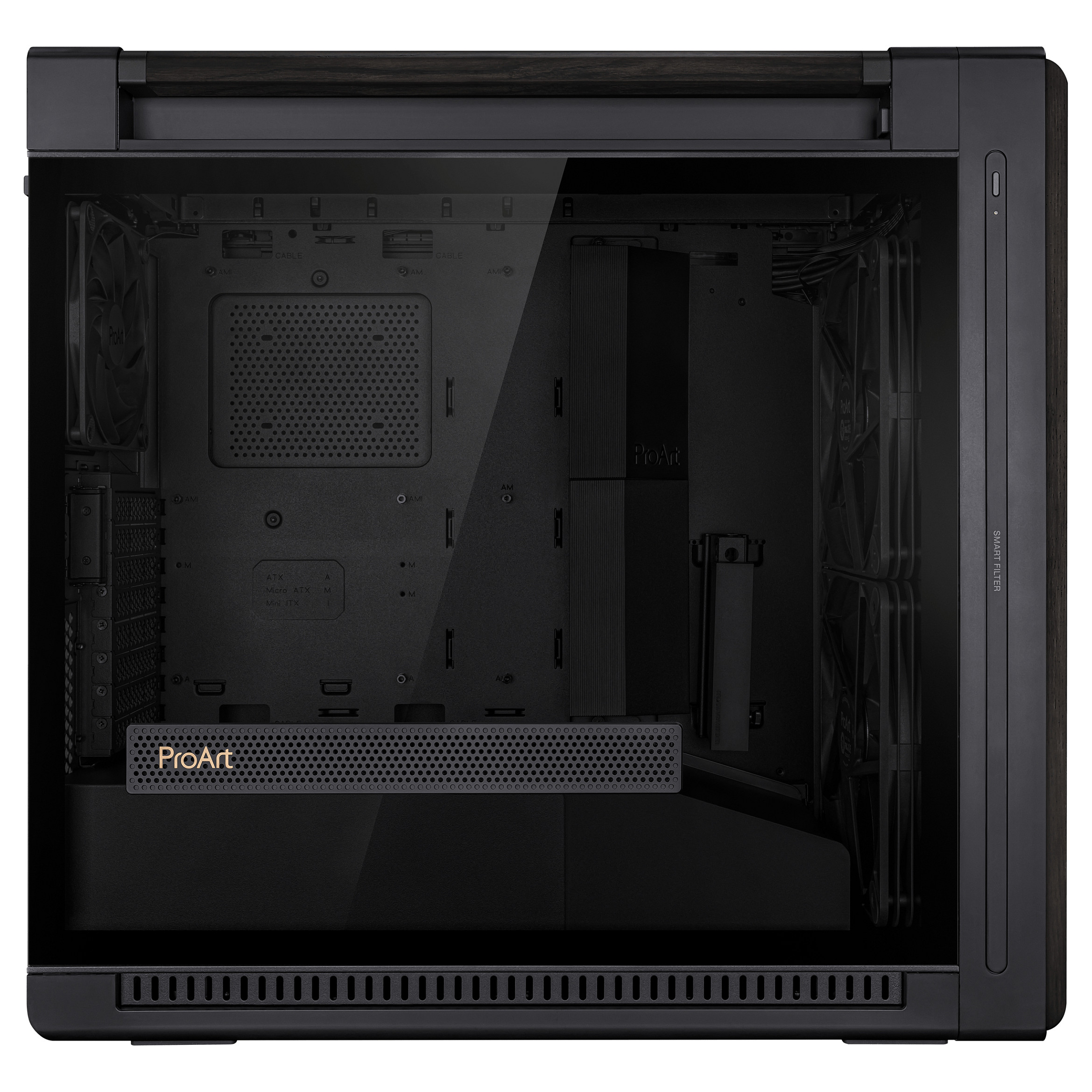 Kućište ASUS PROART PA602 WOOD TG PWM BLACK-22