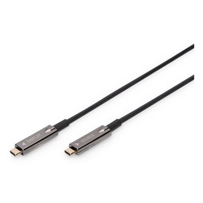 Kabel za AV povezivanje DIGITUS 4K AOC (USB C, 15 m)-0