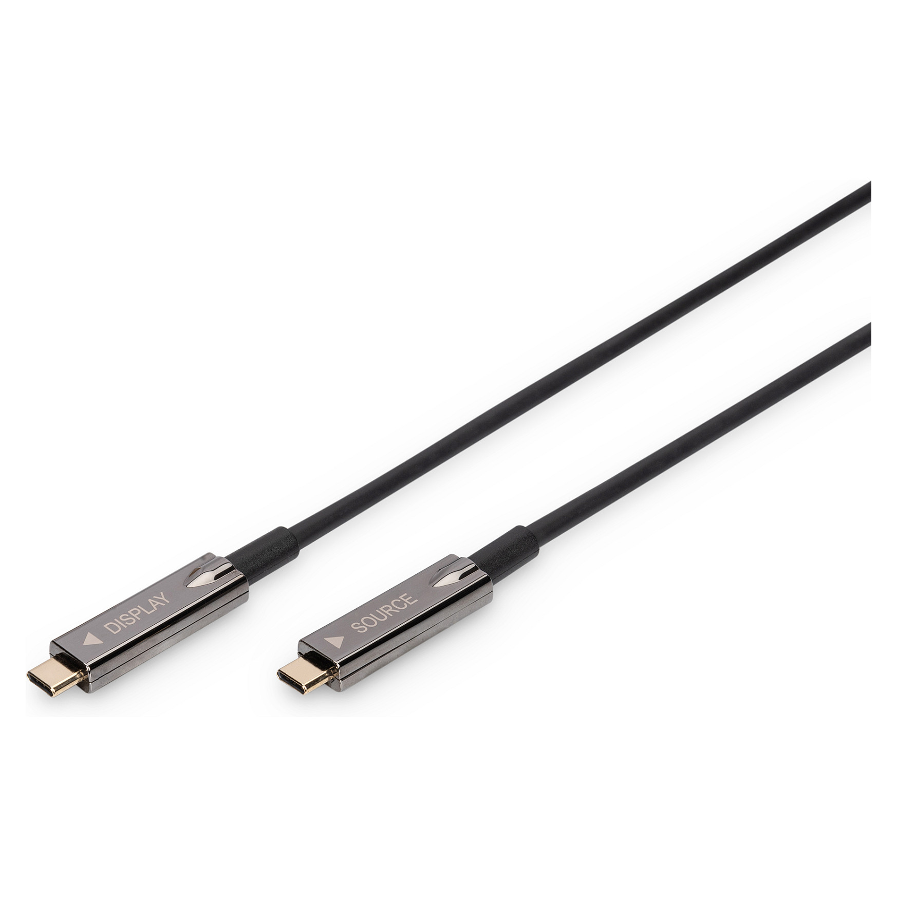 Kabel za AV povezivanje DIGITUS 4K AOC (USB C, 15 m)-1