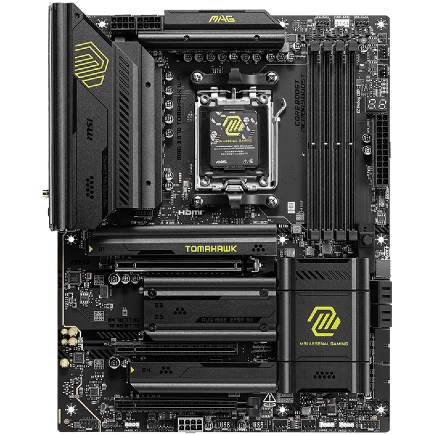Matična ploča MSI MAG X870 TOMAHAWK WIFI (Socket AM5, ATX, DDR5)-2
