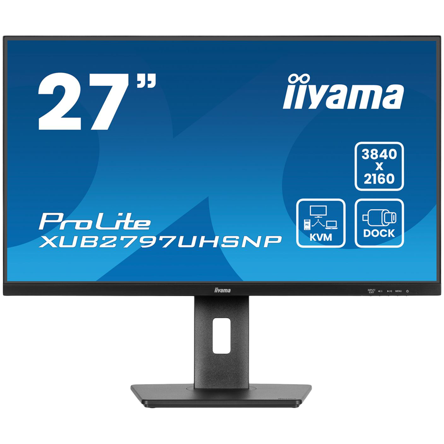 Monitor IIYAMA PL XUB2797UHSNP-B1 (27'', UHD, IPS, 100Hz, Flicker-Free tehnologija, Blue Light Reducer funkcija)-17
