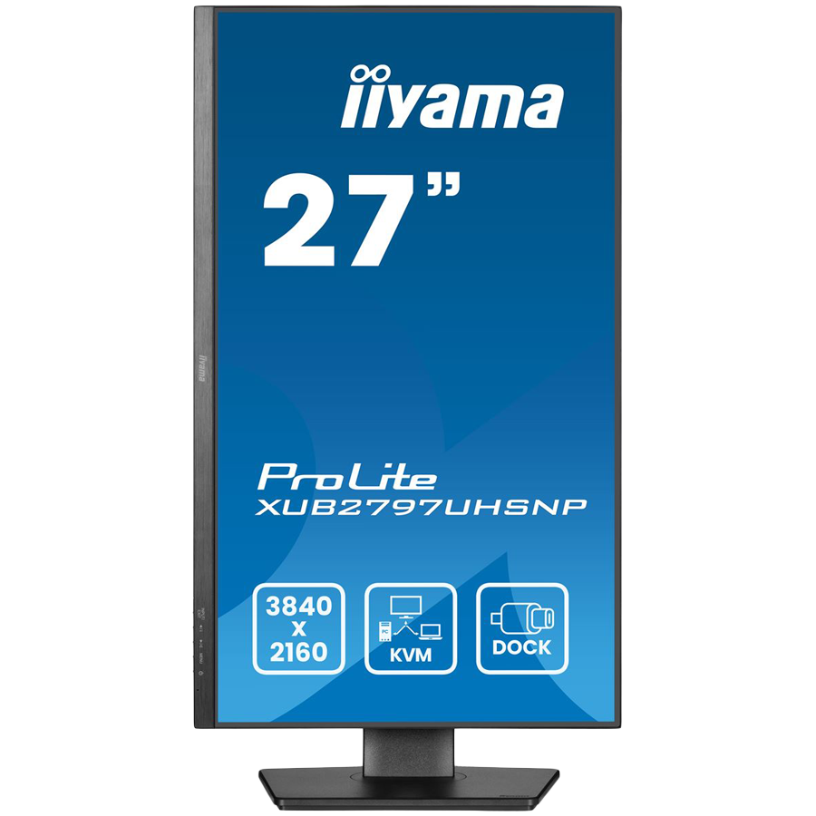 Monitor IIYAMA PL XUB2797UHSNP-B1 (27'', UHD, IPS, 100Hz, Flicker-Free tehnologija, Blue Light Reducer funkcija)-18