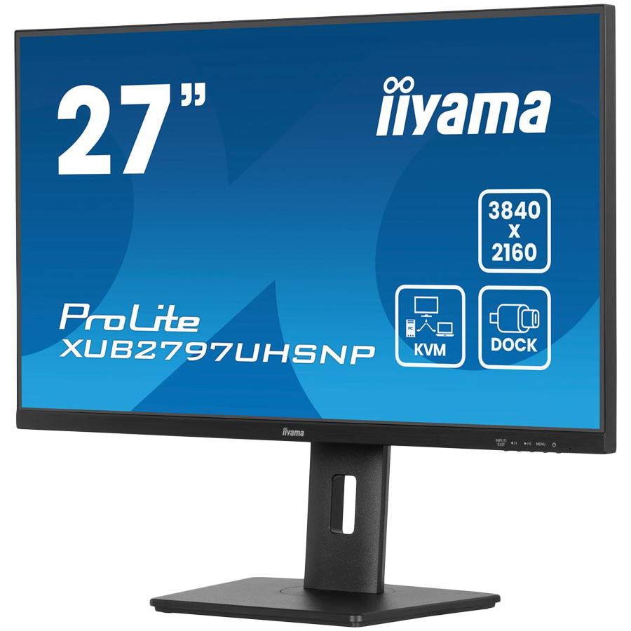 Monitor IIYAMA PL XUB2797UHSNP-B1 (27'', UHD, IPS, 100Hz, Flicker-Free tehnologija, Blue Light Reducer funkcija)-19