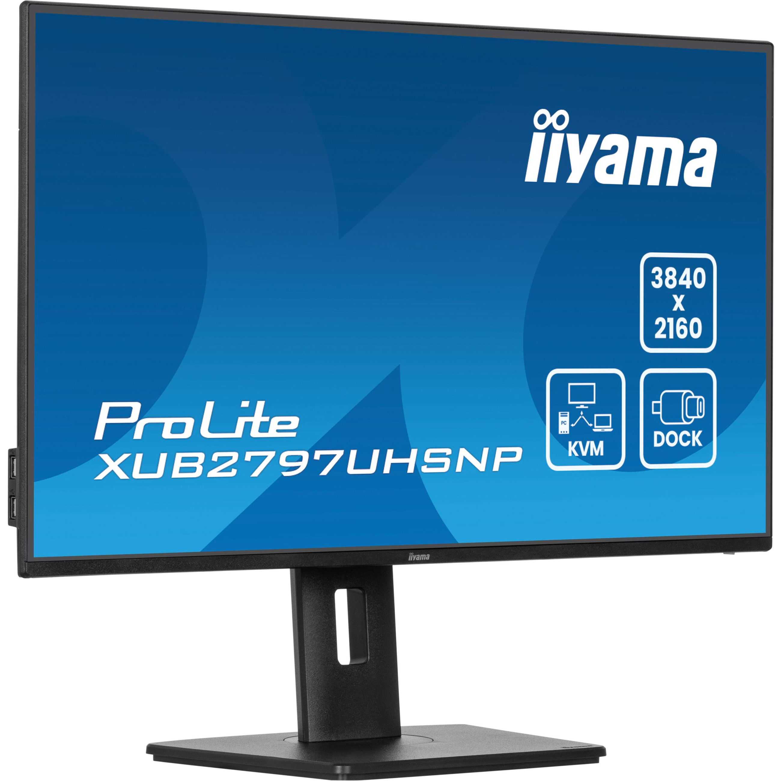 Monitor IIYAMA PL XUB2797UHSNP-B1 (27'', UHD, IPS, 100Hz, Flicker-Free tehnologija, Blue Light Reducer funkcija)-10