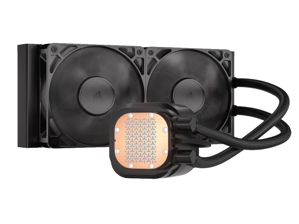 All-in-one liquid cooler CORSAIR NAUTILUS 240 RS (težina 1.78 kg, dimenzije 125 mm x 125 mm x 275 mm, maksimalni protok zraka 74.37 cfm, maksimalna brzina vrtnje 2100 RPM, materijal radijatora aluminij, boja crna)-3