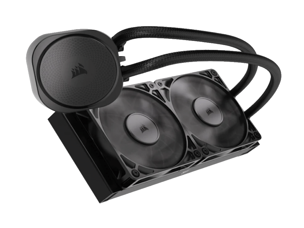 All-in-one liquid cooler CORSAIR NAUTILUS 240 RS (težina 1.78 kg, dimenzije 125 mm x 125 mm x 275 mm, maksimalni protok zraka 74.37 cfm, maksimalna brzina vrtnje 2100 RPM, materijal radijatora aluminij, boja crna)-4