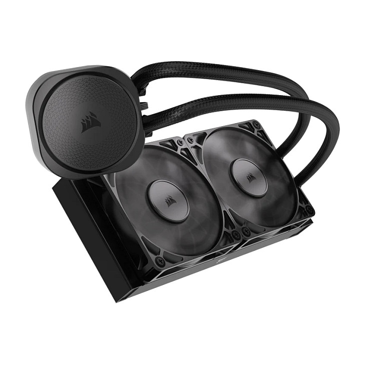 All-in-one liquid cooler CORSAIR NAUTILUS 240 RS (težina 1.78 kg, dimenzije 125 mm x 125 mm x 275 mm, maksimalni protok zraka 74.37 cfm, maksimalna brzina vrtnje 2100 RPM, materijal radijatora aluminij, boja crna)-22