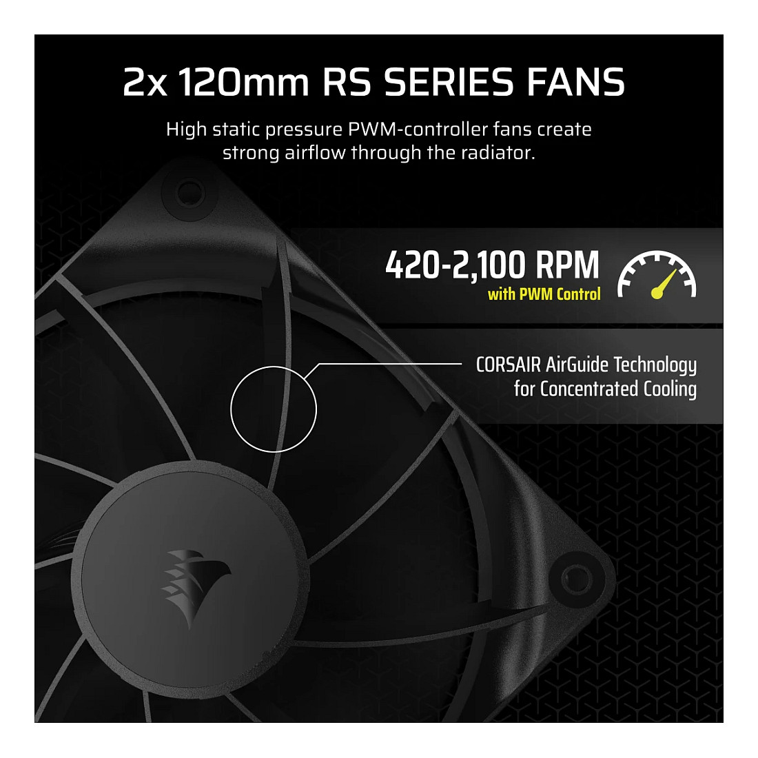 All-in-one liquid cooler CORSAIR NAUTILUS 240 RS (težina 1.78 kg, dimenzije 125 mm x 125 mm x 275 mm, maksimalni protok zraka 74.37 cfm, maksimalna brzina vrtnje 2100 RPM, materijal radijatora aluminij, boja crna)-17